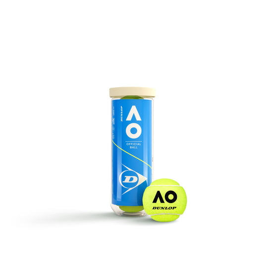 כדורי טניס Dunlop Australian Open – קרטון 24 שלישיות (72 כדורים)