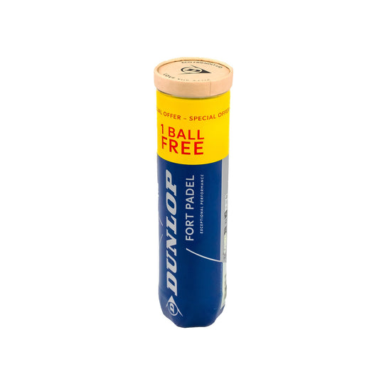 כדורי פאדל Dunlop FORT PADEL מארז 3+1
