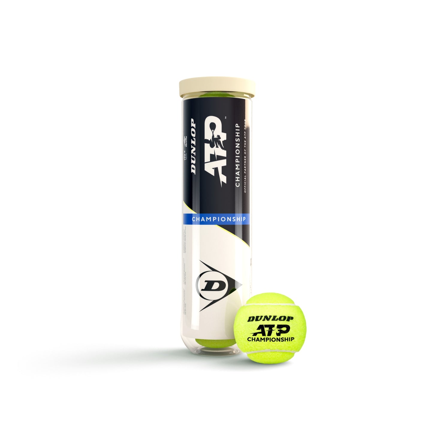 כדורי טניס Dunlop ATP Championship – קרטון 18 רביעיות (72 כדורים)