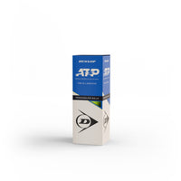 כדורי טניס Dunlop ATP Pressureless – מארז שלישייה (ללא לחץ)