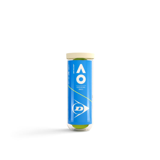 כדורי טניס Dunlop Australian Open – קרטון 24 שלישיות (72 כדורים)