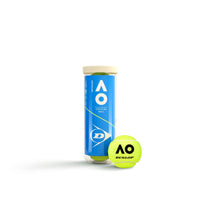 כדורי טניס Dunlop Australian Open – קרטון 24 שלישיות (72 כדורים)