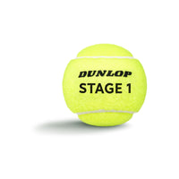 כדורי טניס Dunlop Stage 1 Green – קרטון 24 שלישיות (72 כדורים)