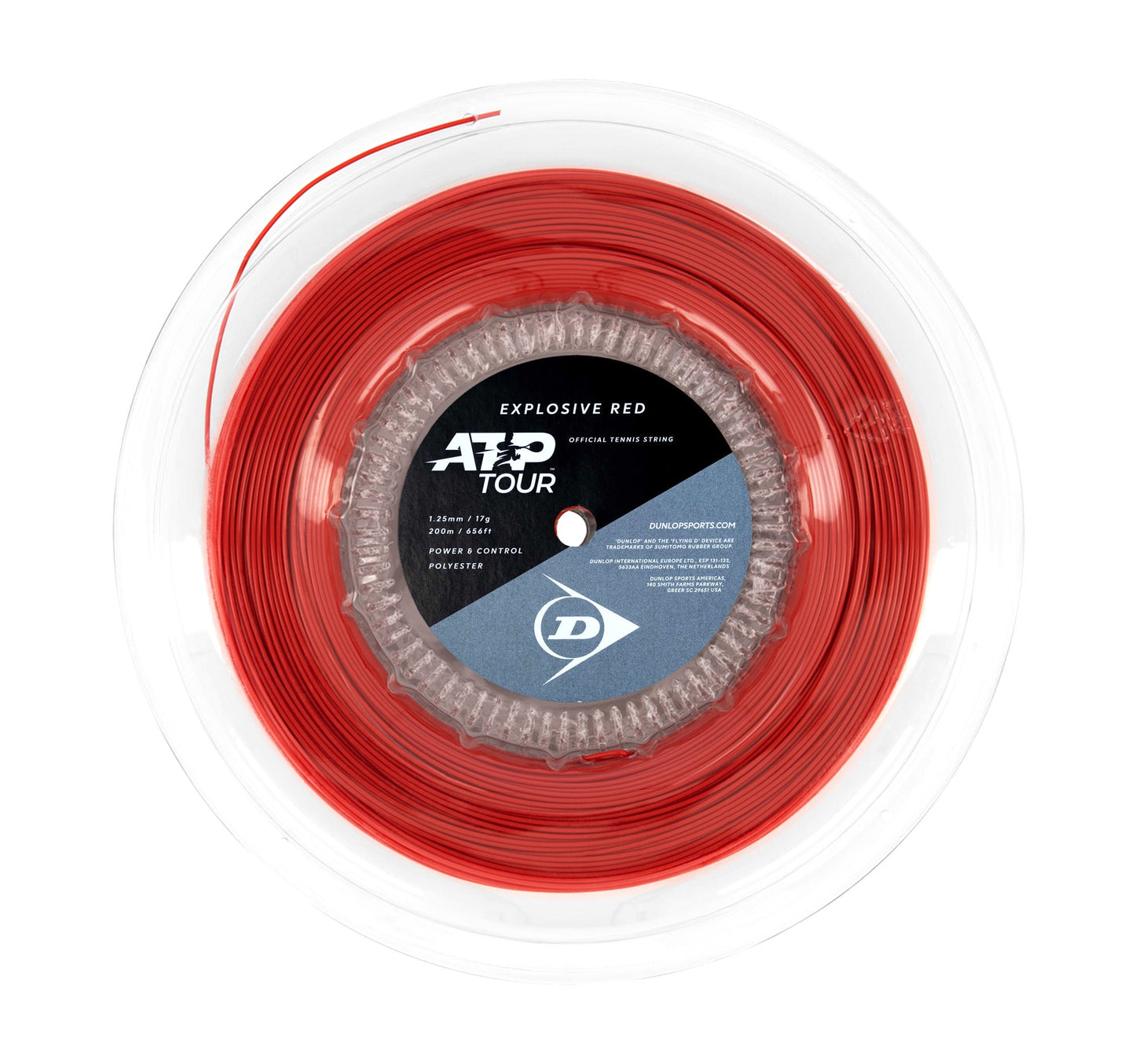 גיד טניס | EXPLOSIVE RED אדום סליל 200 מ'