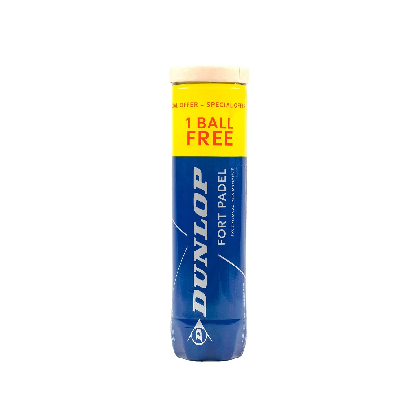 כדורי פאדל Dunlop FORT PADEL מארז 3+1