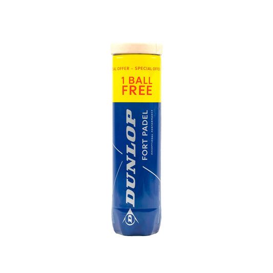 כדורי פאדל Dunlop FORT PADEL מארז 3+1