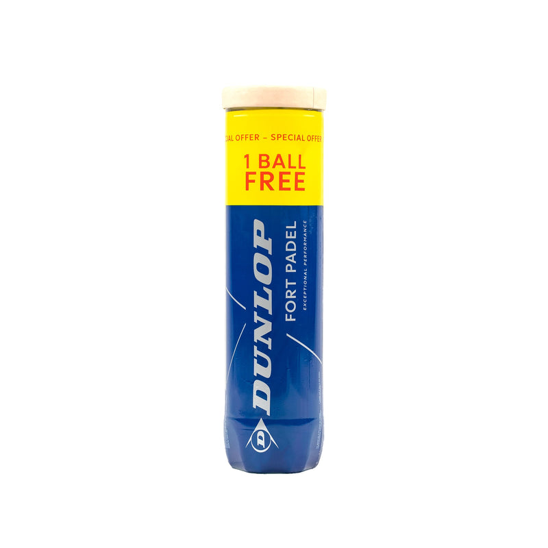 כדורי פאדל Dunlop FORT PADEL מארז 3+1