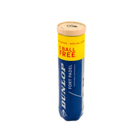 כדורי פאדל Dunlop FORT PADEL מארז 3+1