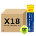 קרטון כדורי פאדל Dunlop FORT PADEL 3+1