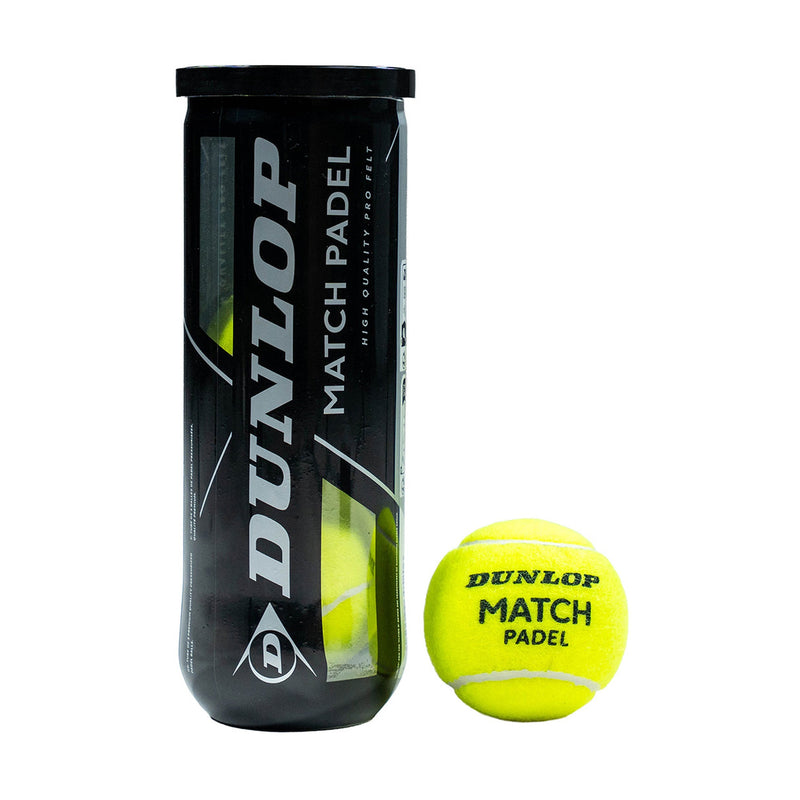 כדורי פאדל Dunlop MATCH PADEL מארז שלישייה