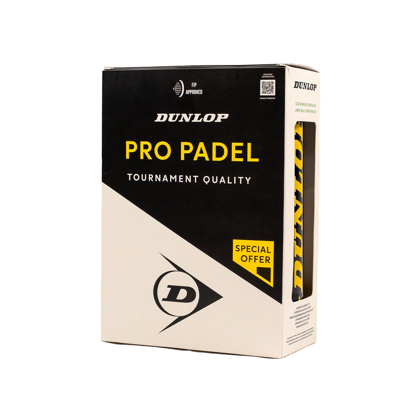 כדורי פאדל Dunlop PRO PADEL זוג שלישיות