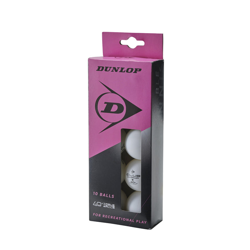 כדורי טניס שולחן Dunlop 40+