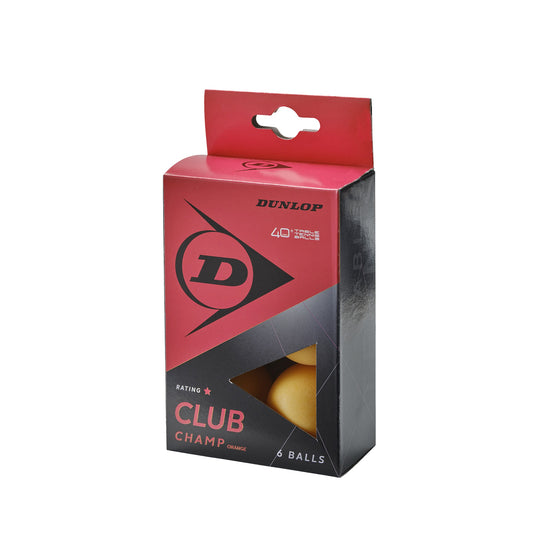 כדורי טניס שולחן Dunlop CLUB CHAMP